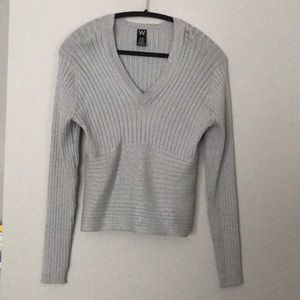 Sparkling sweater top